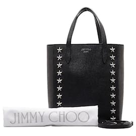 Jimmy Choo-Studded Leather Pegasi Tote Bag-Other