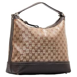 Gucci-Borsa in tela con borsa Gucci GG Crystal 336650 in buone condizioni-Altro