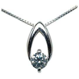 & Other Stories-18k Gold Diamond Pendant Necklace-Other