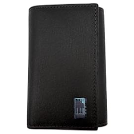 Alfred Dunhill Dunhill brown leather keychain Dark brown