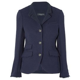 Chaqueta blazer de tweed Rag & Bone Slade Azul marino