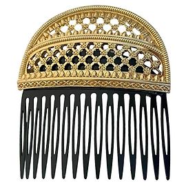 Magnífico e precioso pente prendedor de cabelo DOLCE & GABBANA Dourado