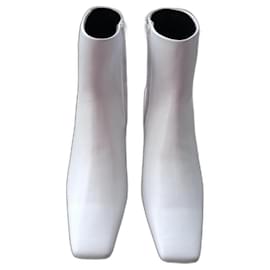Balenciaga-Ankle Boots-White