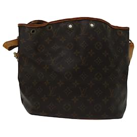 Louis Vuitton-LOUIS VUITTON Monogram Petit Noe Shoulder Bag M42226 LV Auth yk11234-Monogram