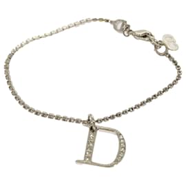 Christian Dior-Christian Dior Bracelet metal Silver Auth am6013-Silvery