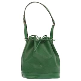 Louis Vuitton-LOUIS VUITTON Epi Noe Shoulder Bag Green M44004 LV Auth 69035-Green