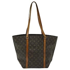 Louis Vuitton-LOUIS VUITTON Monogram Sac Shopping Tote Bag M51108 Auth LV 69471-Monogramme