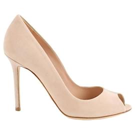Dior-Leather Heels-Golden
