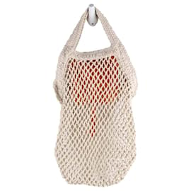 Nanushka-Cotton bag-Beige