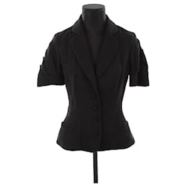 Dior-Bar cotton jacket-Black