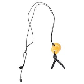 Lalique Collier en perles Noir