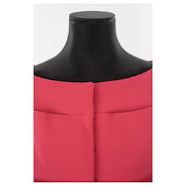 Dior-Chaqueta de seda-Roja