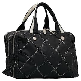 Chanel-Old Travel Line Mini Boston Bag-Black
