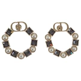 Dior-Petit CD Earrings-Golden