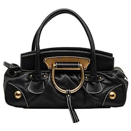 Dolce & Gabbana-Leather Handbag-Black