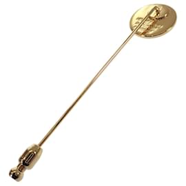 Hermès-Broche Série Pin-Dourado