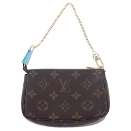 Louis Vuitton-Monogram Vivienne Animation Mini Pochette Accessoires-Brown