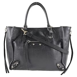 Balenciaga-Mini Papier Handbag-Black