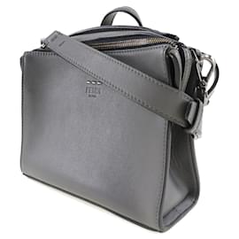 Fendi-Mini Messenger Bag-Grey