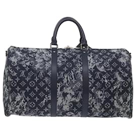 Louis Vuitton-Louis Vuitton Keepall Bandouliere 50-Grau