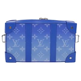 Louis Vuitton-Baúl Louis Vuitton-Azul