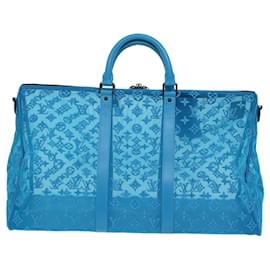 Louis Vuitton-Louis Vuitton Keepall Bandouliere 50-Blau