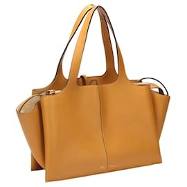 Céline-Medium Trifold Handbag-Brown