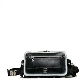 Givenchy-bolsa de cinturón de cuero-Negro