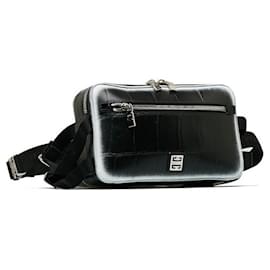 Givenchy-leather belt bag-Black