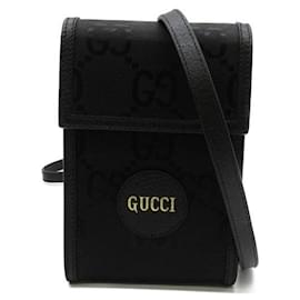 Gucci-GG Econyl Off The Grid Crossbody Bag-Black