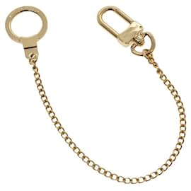 Louis Vuitton-Louis Vuitton Bijoux de sac chaîne et porte clés-Dorado