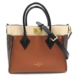 Louis Vuitton-Leather On My Side MM-Brown