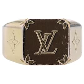 Louis Vuitton-Anello con sigillo con monogramma-D'oro