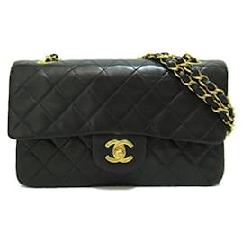 Chanel-Medium Classic lined Flap Bag-Black