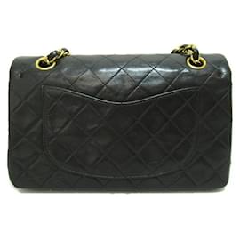 Chanel-Medium Classic lined Flap Bag-Black