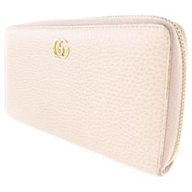 Gucci-GG Zip Around Wallet-Pink