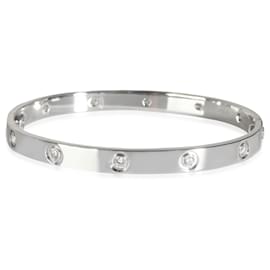Cartier-Cartier Love Bracelet with Diamonds in 18K white gold 0.96 ctw-Other