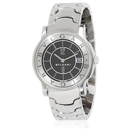 Bulgari-BVLGARI Solo Tempo ST 35 S Unisex Watch in  Stainless Steel-Other