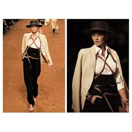 Hermès-Runway Jacket-White,Beige,Cream