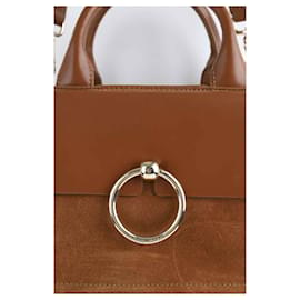 Claudie Pierlot-Leather Handbag-Camel