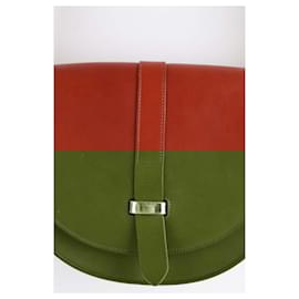 SéZane-Leather Shoulder Bag-Brown