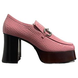 GUCCI Sapatilhas T.IT 41 Couro Rosa