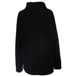 Autre Marque-Lisa Yang, maglione oversize in cashmere-Nero