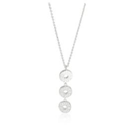 Tiffany & Co-TIFFANY & CO. 1837 Triple Drop Circle Pendant in  Sterling Silver-Silvery,Metallic