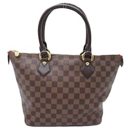 Louis Vuitton-Louis Vuitton Damier Ebene Saleya PM Bolso de lona N51183 En muy buenas condiciones-Otro