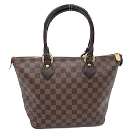 Louis Vuitton-Louis Vuitton Damier Ebene Saleya PM Canvas Handbag N51183 In sehr gutem Zustand-Andere