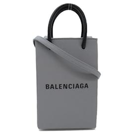 Balenciaga-Mini Shopping Phone Holder Bag 593826-Other