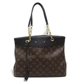 Louis Vuitton-Louis Vuitton Monogram Pallas Tote Canvas Tote Bag M51198 in Great Condition-Other