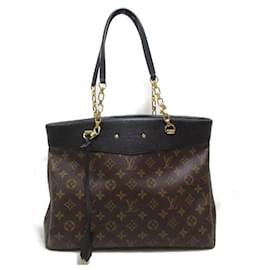 Louis Vuitton-Louis Vuitton Pallas Tote Canvas-Einkaufstasche mit Monogramm M51198 In sehr gutem Zustand-Andere