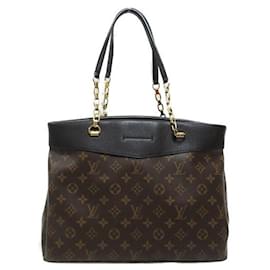 Louis Vuitton-Louis Vuitton Monogram Pallas Tote Canvas Tote Bag M51198 in Great Condition-Other